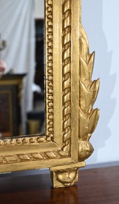 Louis XVI Style Gilt Wood Mirror, Early 19th Century-RVK-1701997