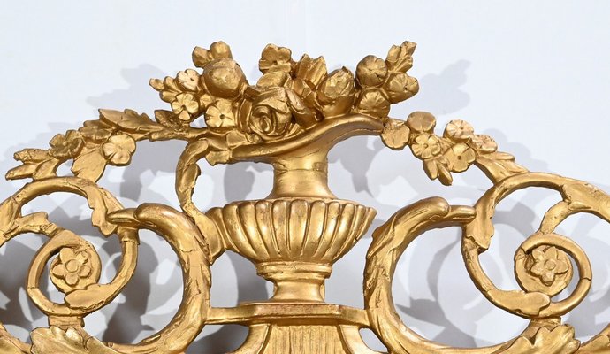 Louis XVI Style Gilt Wood Mirror, Early 19th Century-RVK-1701997