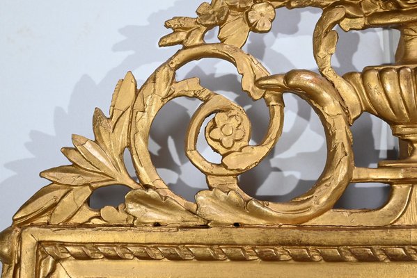 Louis XVI Style Gilt Wood Mirror, Early 19th Century-RVK-1701997