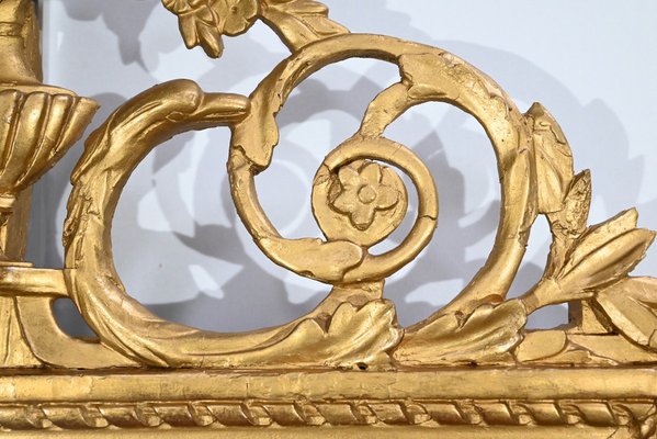 Louis XVI Style Gilt Wood Mirror, Early 19th Century-RVK-1701997