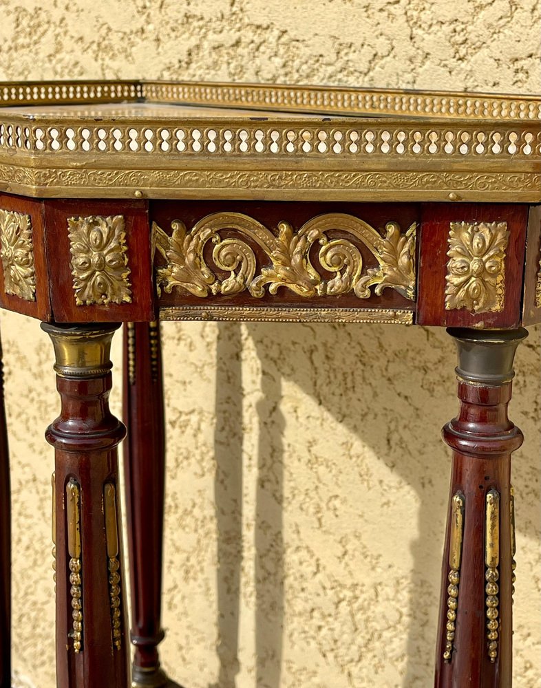 Louis XVI Style Mahogany Bolster