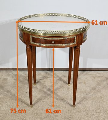 Louis XVI Style Mahogany Bottle Table-RVK-1793598