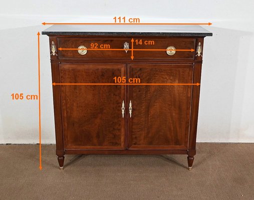 Louis XVI Style Mahogany Buffet, 19th Century-RVK-1447103