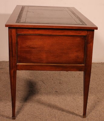 Louis XVI Style Mahogany Desk-HPU-1807890