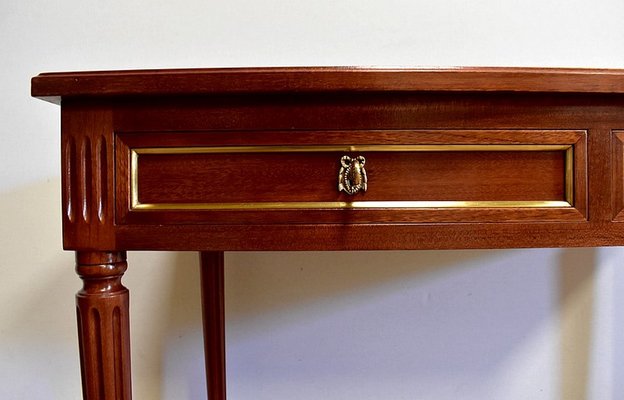 Louis XVI Style Mahogany Desk, 20th Century-RVK-1010038