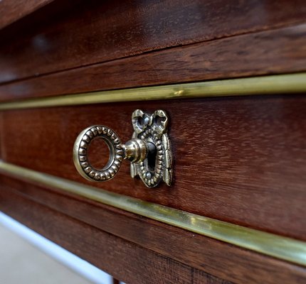 Louis XVI Style Mahogany Desk, 20th Century-RVK-1010038