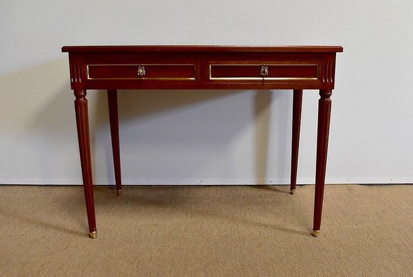 Louis XVI Style Mahogany Desk, 20th Century-RVK-1010038