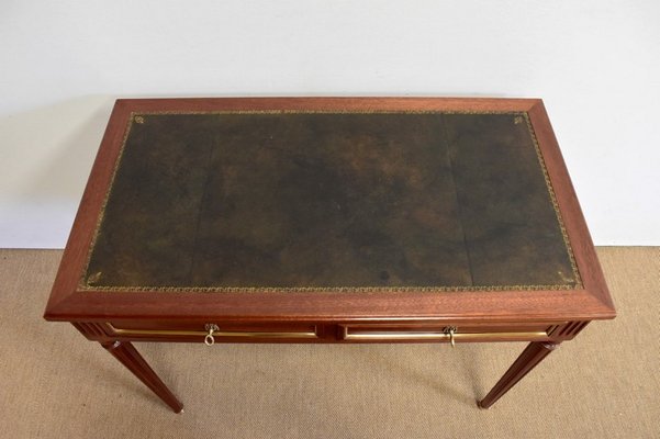 Louis XVI Style Mahogany Desk, 20th Century-RVK-1010038