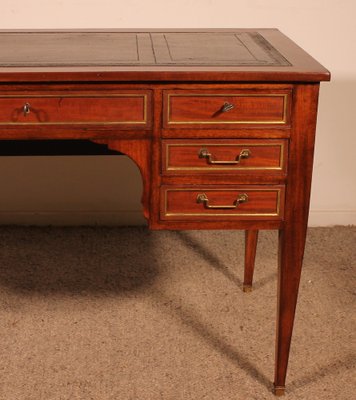 Louis XVI Style Mahogany Desk-HPU-1807890