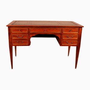 Louis XVI Style Mahogany Desk-HPU-1807890