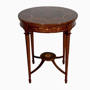 Louis XVI Style Mahogany Tea Table, 1910s-RVK-1453716