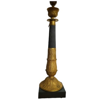 Louis XVI Style Metal & Gilt Bronze Table Lamp-TCS-1359925