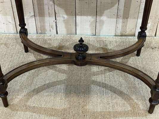 Louis XVI Style Pedestal Table in Beech-QYF-1361904