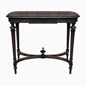 Louis XVI Style Pedestal Table in Beech-QYF-1361904