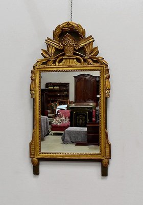 Louis XVI Style Rectangular Mirror, Early 20th Century-RVK-1016417