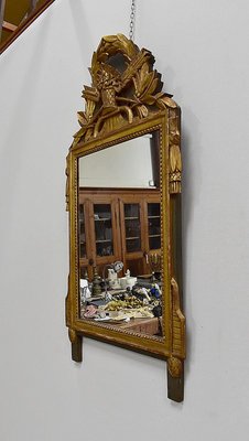 Louis XVI Style Rectangular Mirror, Early 20th Century-RVK-1016417