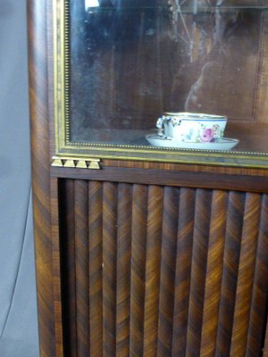 Louis XVI Style Showcase Cabinet-WSV-1409664