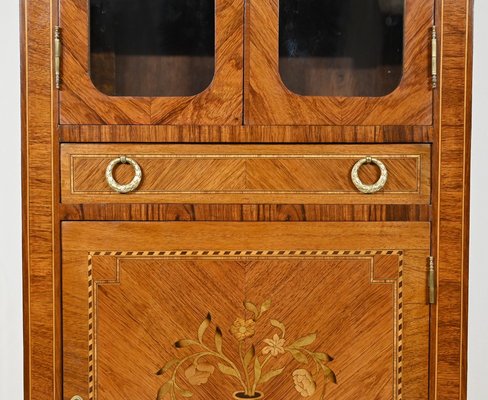 Louis XVI Style Showcase, Late 19th Century-RVK-1783247