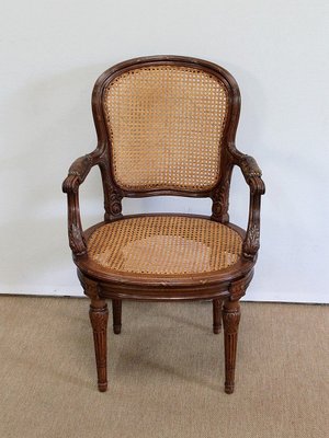 Louis XVI Style Solid Mahogany Chair, 1900s-RVK-1000002