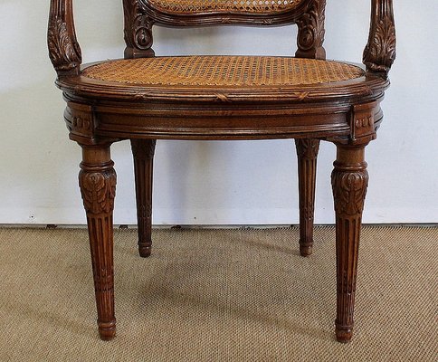 Louis XVI Style Solid Mahogany Chair, 1900s-RVK-1000002