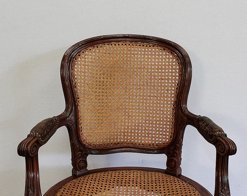 Louis XVI Style Solid Mahogany Chair, 1900s-RVK-1000002