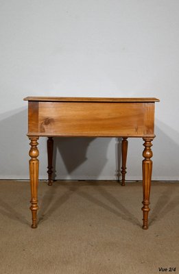 Louis XVI Style Solid Walnut Desk, 1920-RVK-1406412