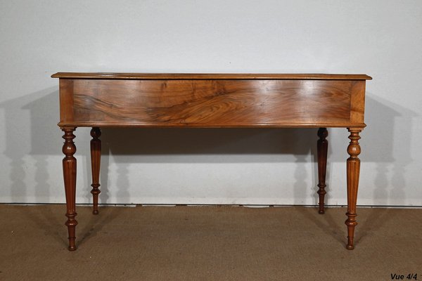 Louis XVI Style Solid Walnut Desk, 1920-RVK-1406412