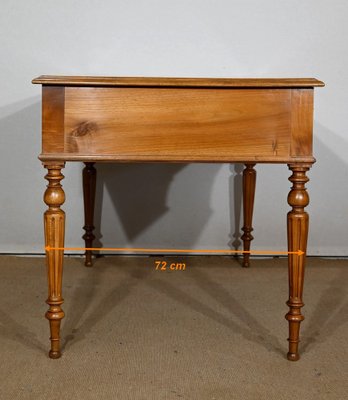 Louis XVI Style Solid Walnut Desk, 1920-RVK-1406412