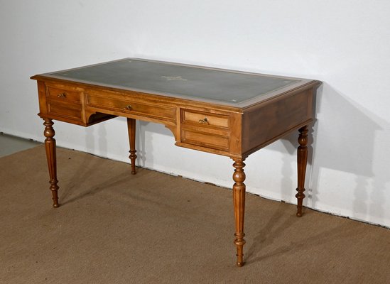 Louis XVI Style Solid Walnut Desk, 1920-RVK-1406412