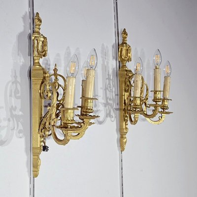 Louis XVI Style Wall Lamps, Set of 2-RVK-1770376