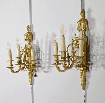 Louis XVI Style Wall Lamps, Set of 2-RVK-1770376