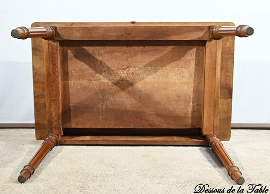 Louis XVI Style Walnut Desk, 1900s-RVK-1765030