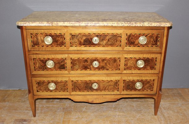 Louis XVI Walnut and Marquetry Dresser, 1780s-BCR-1309597