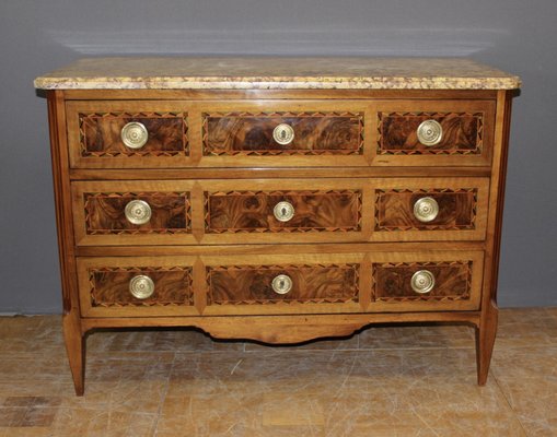 Louis XVI Walnut and Marquetry Dresser, 1780s-BCR-1309597