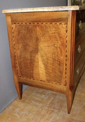 Louis XVI Walnut and Marquetry Dresser, 1780s-BCR-1309597