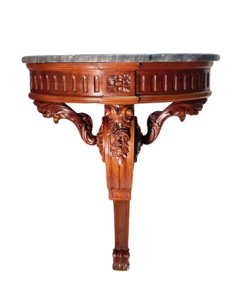 Louis XVI Walnut Console, 1880s-AWH-1411032