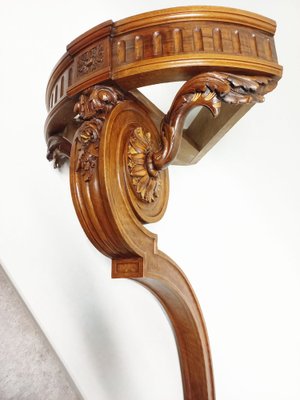 Louis XVI Walnut Console, 1880s-AWH-1411032