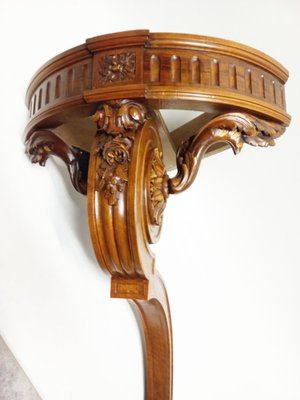 Louis XVI Walnut Console, 1880s-AWH-1411032