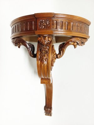 Louis XVI Walnut Console, 1880s-AWH-1411032