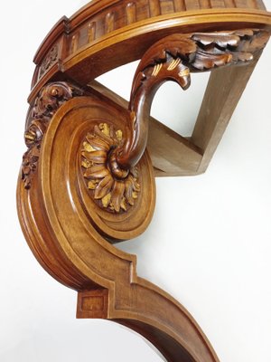 Louis XVI Walnut Console, 1880s-AWH-1411032