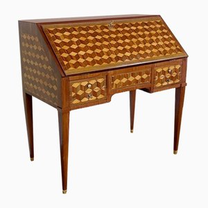 Louis XVI Walnut Slope Secretary-RVK-1118449