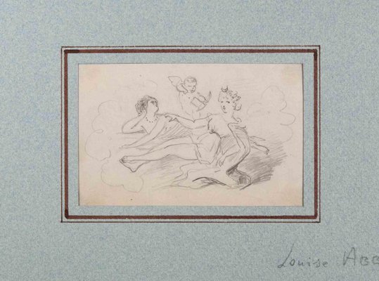 Louise Abbema, Venus and Cupid, Original Drawing, 1927-ZCI-1255929