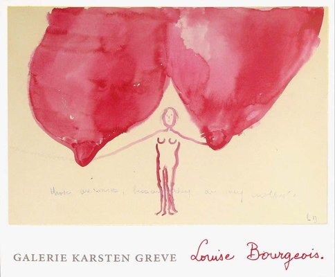 Louise Bourgeois, Those Are Mine Because They Are My Mother's, 2008, Poster-NRC-1763388