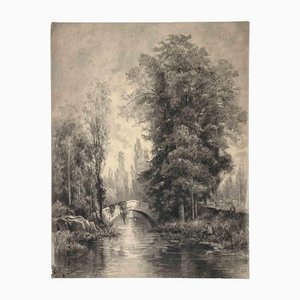 Louise De Rohan, Chabot, The French Landscape, Original Lithograph, Chabot, 1878-ZCI-1164407