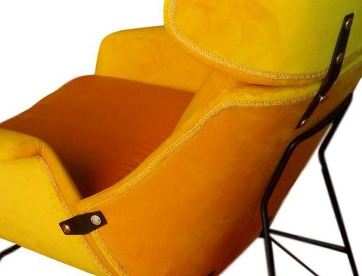 Lounge Chair by Augusto Bozzi for Saporiti Italia, 1950s-FIP-777133