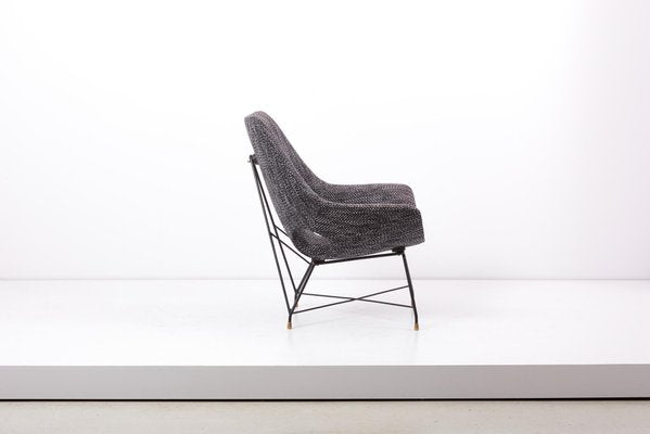 Lounge Chair by Augusto Bozzi for Saporiti, Italy, 1950s-SFD-708024