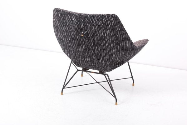 Lounge Chair by Augusto Bozzi for Saporiti, Italy, 1950s-SFD-708024