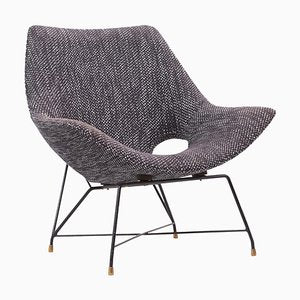 Lounge Chair by Augusto Bozzi for Saporiti, Italy, 1950s-SFD-708024