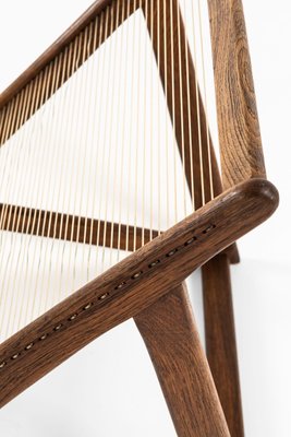 Lounge Chair by Helge Vestergaard Jensen for Cabinetmaker Peder Pedersen, Denmark-SC-811898