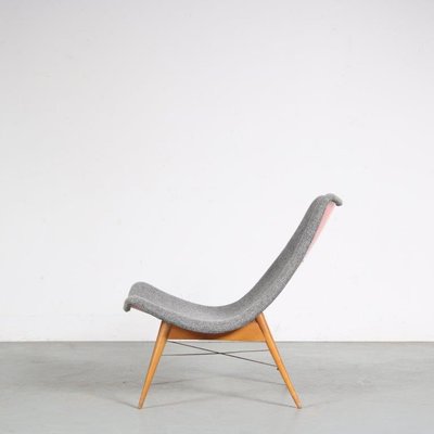 Lounge Chair by Miroslav Navratil for Cesky Furniture, Czech, 1959-GG-1320912